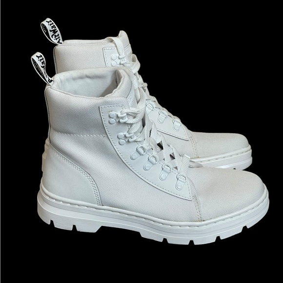 Dr. Martens Combs Women's
Poly Casual Boots White Size 10 L - Picture 3 of 16